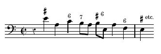 Pasquini sonata, 3rd movement