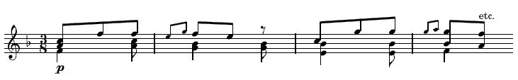 C.P.E. Bach, Sonata 2, Larghetto
