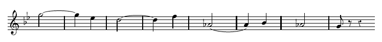 Clementi sonata principal theme